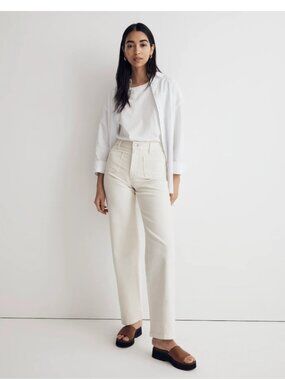 Madewell‎ The Perfect Vintage Wide-Leg Jean Size 27 vintage canvas